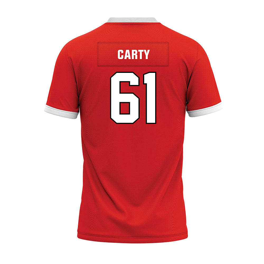 Texas Tech - NCAA Football : Connor Carty - Football Jersey-1