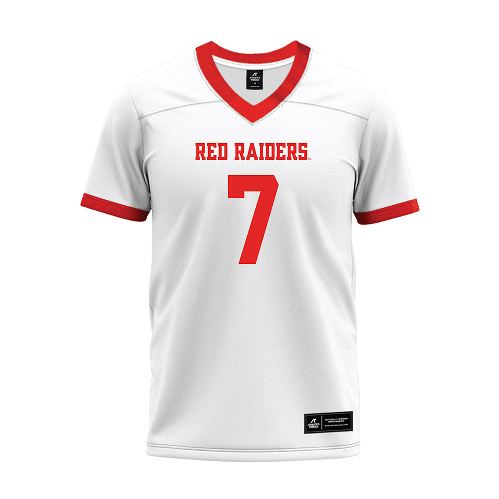 Texas Tech - NCAA Football : Terrance Carter Jr - Premium Football Jersey-0