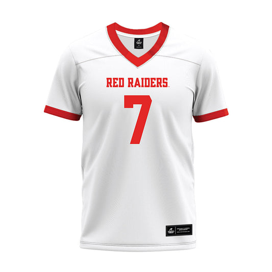 Texas Tech - NCAA Football : Terrance Carter Jr - Premium Football Jersey-0