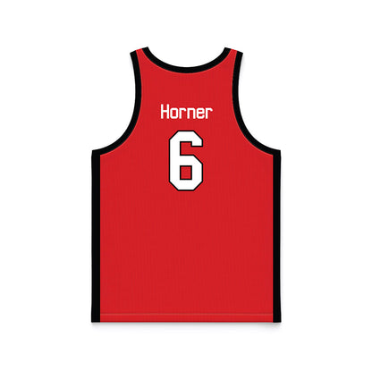 Texas Tech - NCAA Men's Basketball : Leon Horner - Basketball Jersey