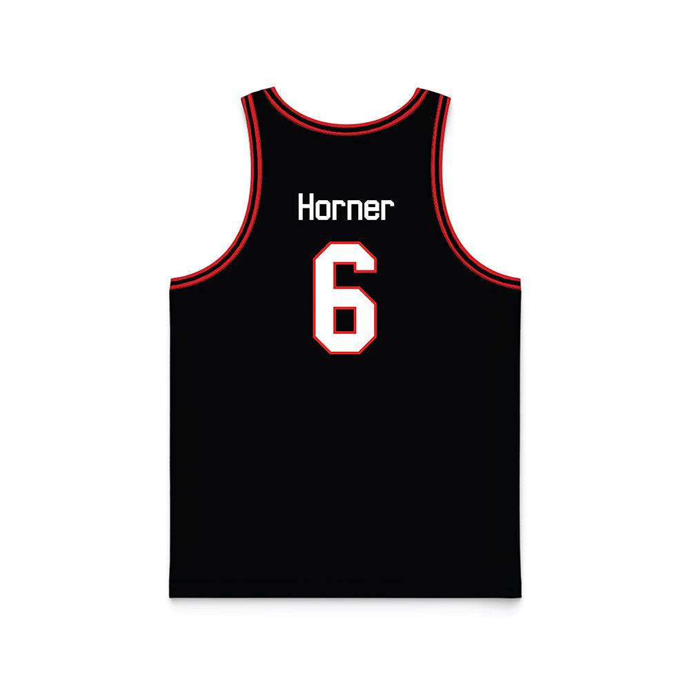 Texas Tech - NCAA Men's Basketball : Leon Horner - Basketball Jersey