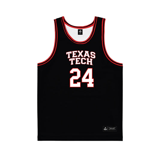 Texas Tech - NCAA Men's Basketball : Kerwin Walton - Basketball Jersey-0