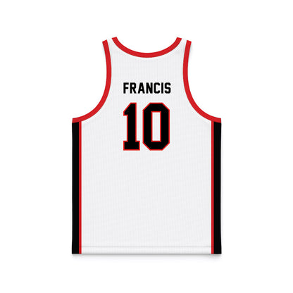 Texas Tech - NCAA Men's Basketball : Jack Francis - Basketball Jersey