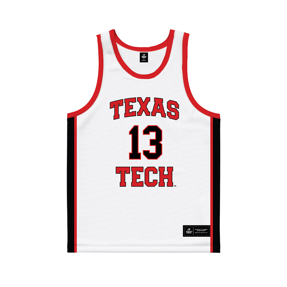 Texas Tech - NCAA Men's Basketball : Marial Akuentok - Basketball Jersey-0