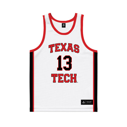 Texas Tech - NCAA Men's Basketball : Marial Akuentok - Basketball Jersey-0