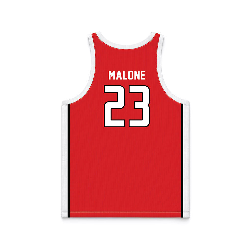 Texas Tech - NCAA Women's Basketball : Jada Malone - Basketball Jersey-1