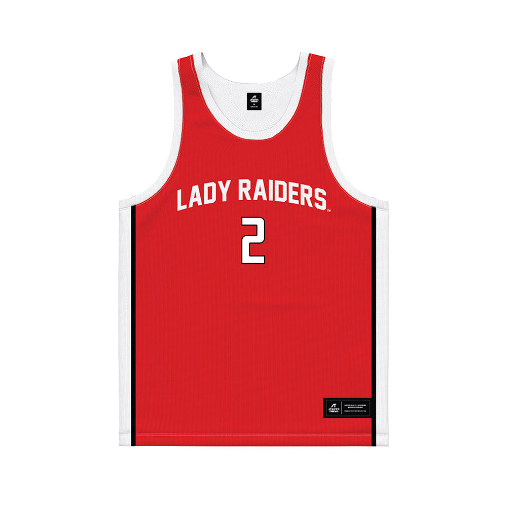 Texas Tech - NCAA Women's Basketball : Kilah Freelon - Basketball Jersey