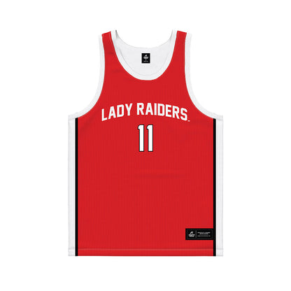 Texas Tech - NCAA Women's Basketball : Sarengbe Sanogo - Basketball Jersey-0