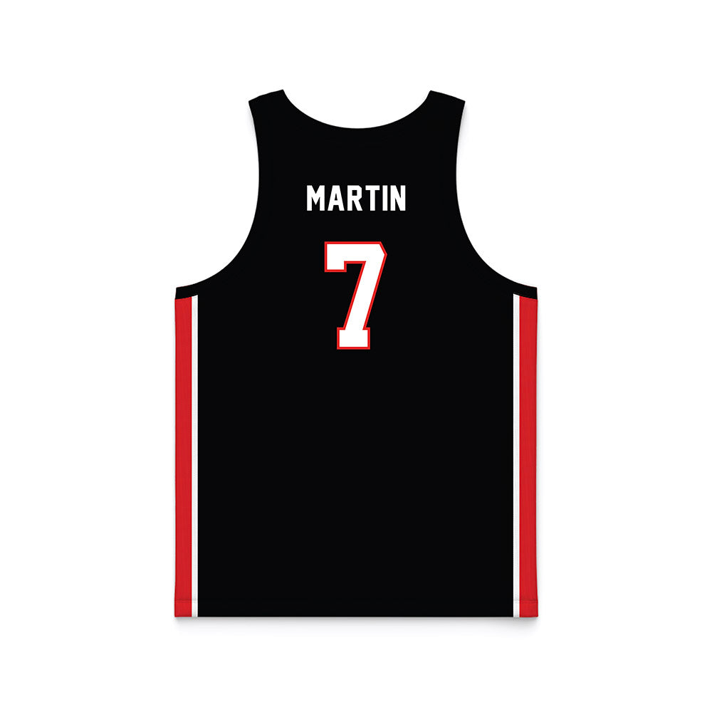 Texas Tech - NCAA Women's Basketball : Kalysta Martin - Basketball Jersey-1