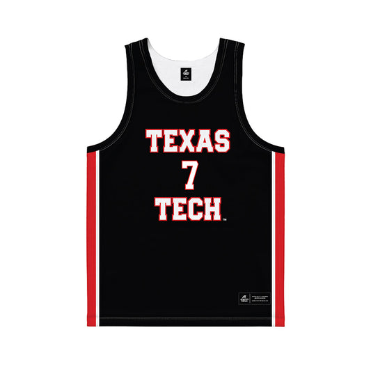 Texas Tech - NCAA Women's Basketball : Kalysta Martin - Basketball Jersey-0