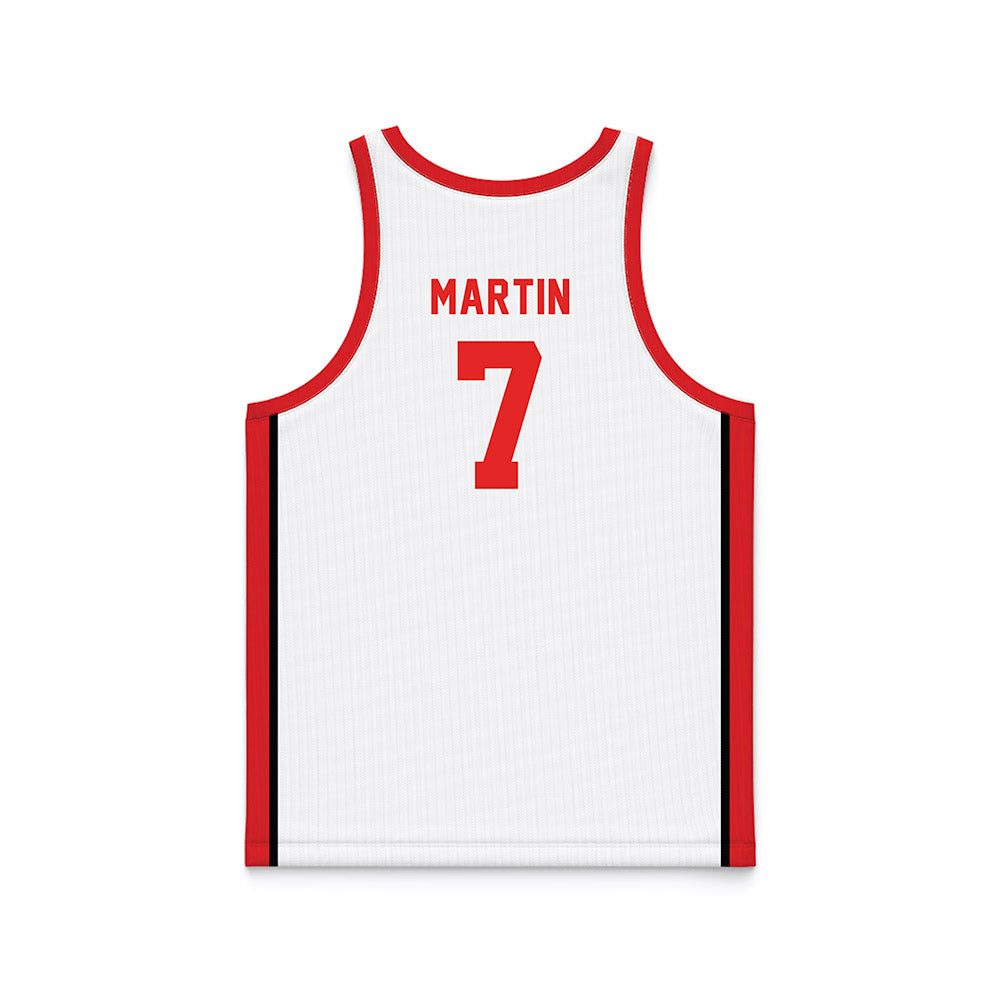 Texas Tech - NCAA Women's Basketball : Kalysta Martin - Basketball Jersey-1