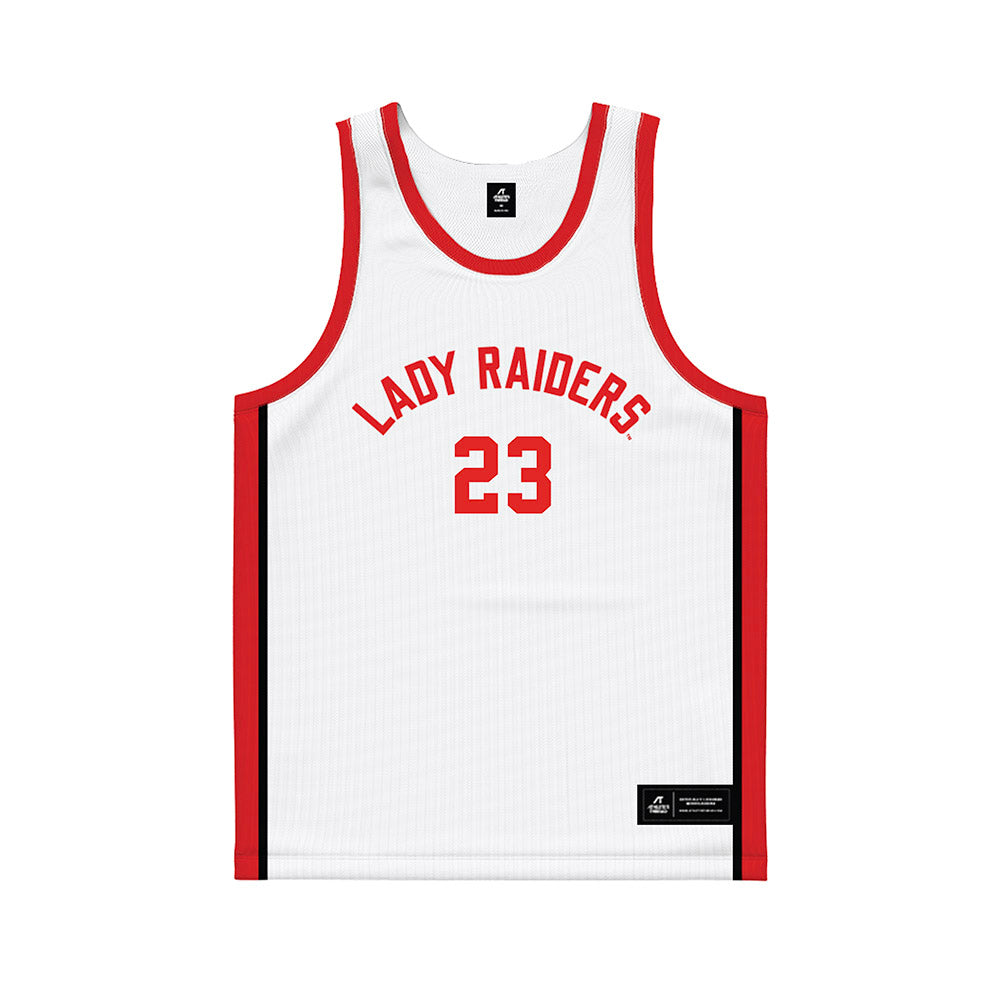 Texas Tech - NCAA Women's Basketball : Jada Malone - Basketball Jersey-0