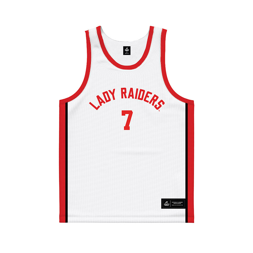 Texas Tech - NCAA Women's Basketball : Kalysta Martin - Basketball Jersey-0