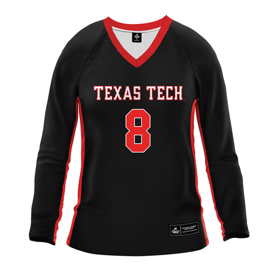 Texas Tech - NCAA Women's Volleyball : Sierra Grizzle - Volleyball Jersey-0