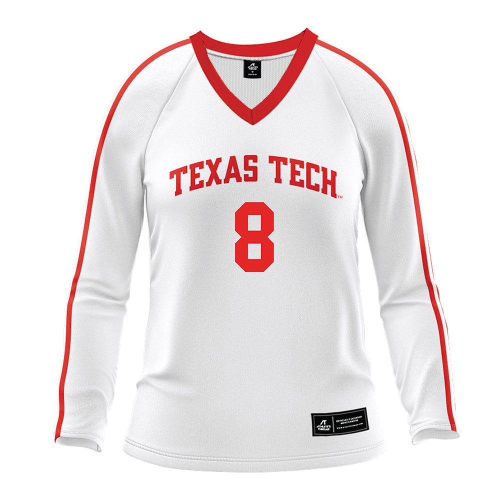 Texas Tech - NCAA Women's Volleyball : Sierra Grizzle - Volleyball Jersey-0