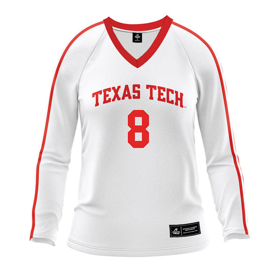 Texas Tech - NCAA Women's Volleyball : Sierra Grizzle - Volleyball Jersey-0