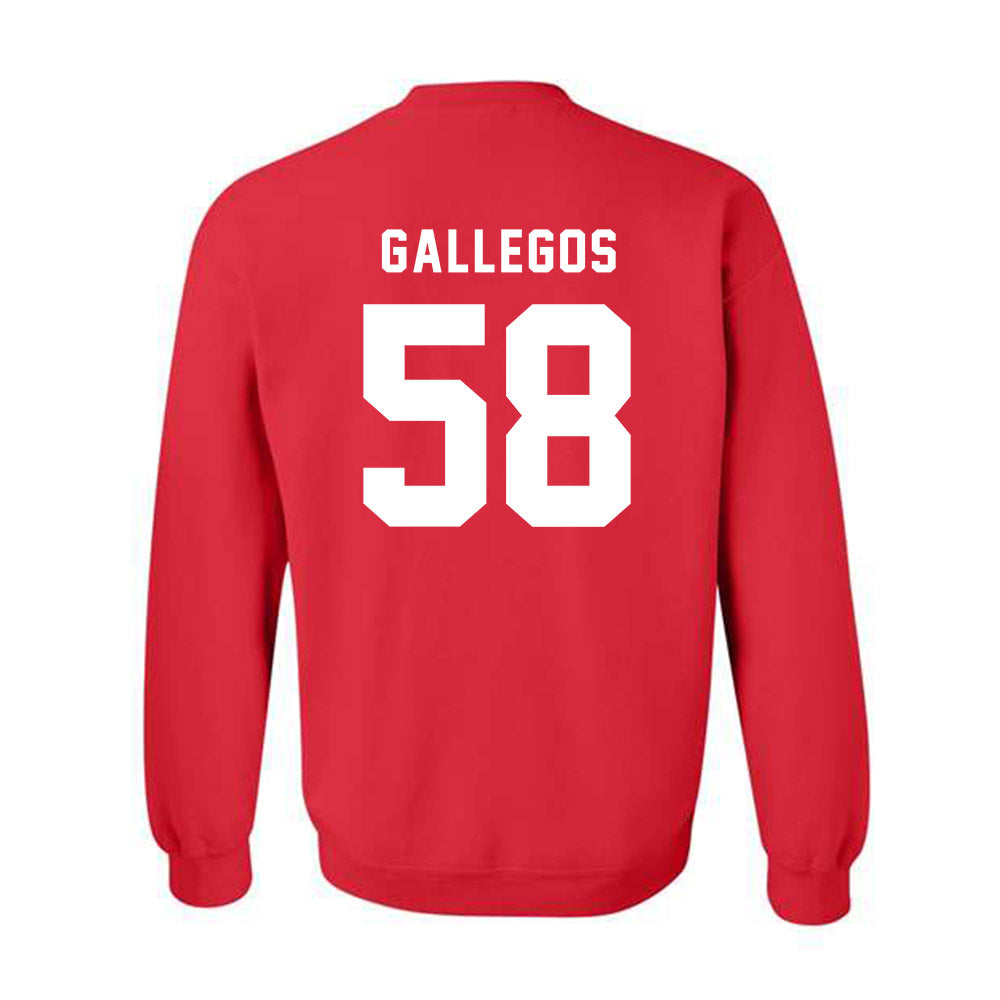 NWOSU - NCAA Football : Ivan Gallegos - Classic Shersey Crewneck Sweatshirt-1