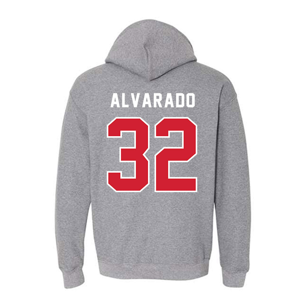 NWOSU - NCAA Women's Soccer : Jazelle Alvarado - Classic Shersey Hooded Sweatshirt-1