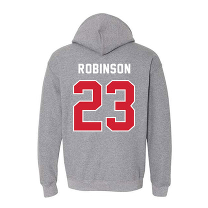 NWOSU - NCAA Women's Volleyball : Sabre Robinson - Classic Shersey Hooded Sweatshirt-1