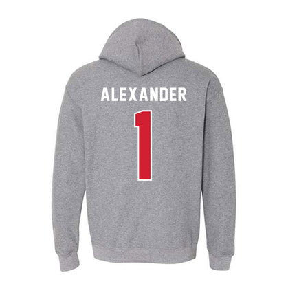 NWOSU - NCAA Men's Basketball : Max Alexander - Classic Shersey Hooded Sweatshirt-1