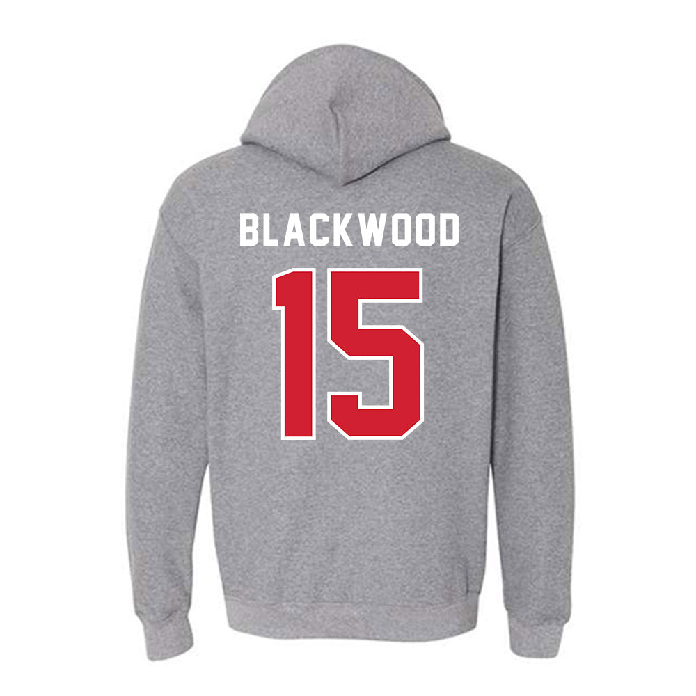 NWOSU - NCAA Women's Volleyball : Ivanny Blackwood - Classic Shersey Hooded Sweatshirt-1