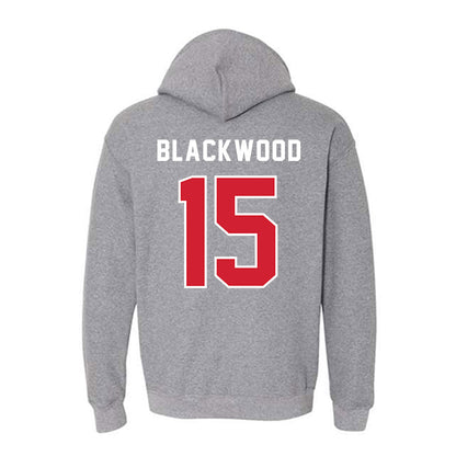 NWOSU - NCAA Women's Volleyball : Ivanny Blackwood - Classic Shersey Hooded Sweatshirt-1