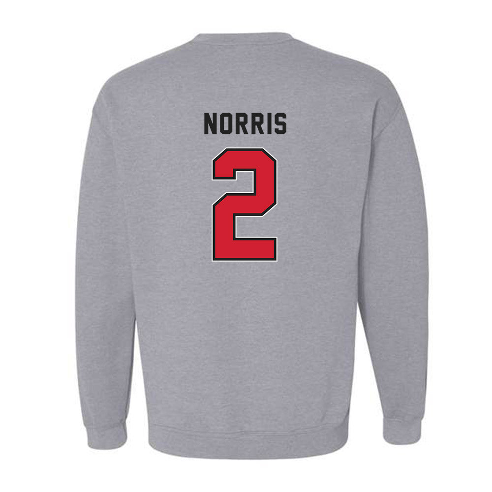 NWOSU - NCAA Men's Basketball : Justin Norris - Classic Shersey Crewneck Sweatshirt-1