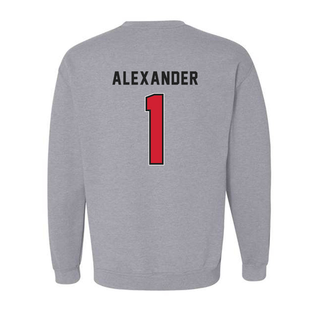NWOSU - NCAA Men's Basketball : Max Alexander - Classic Shersey Crewneck Sweatshirt-1