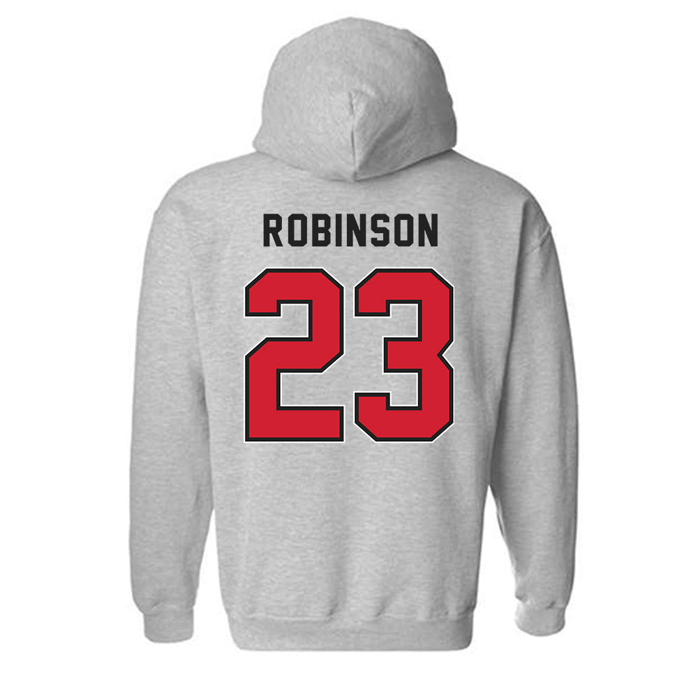 NWOSU - NCAA Women's Volleyball : Sabre Robinson - Classic Shersey Hooded Sweatshirt-1