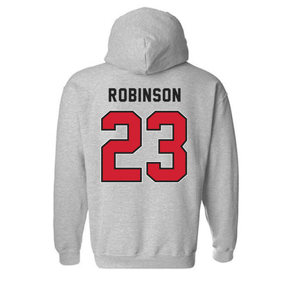 NWOSU - NCAA Women's Volleyball : Sabre Robinson - Classic Shersey Hooded Sweatshirt-1