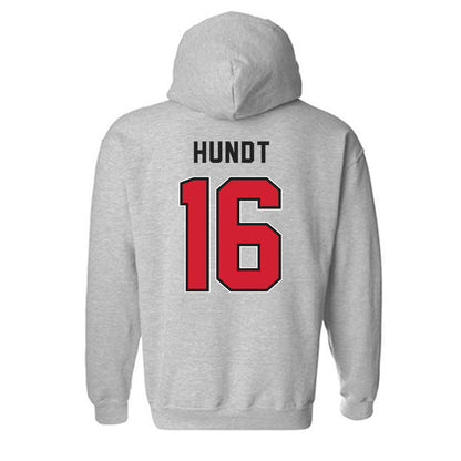 NWOSU - NCAA Women's Soccer : Madalyn Hundt - Classic Shersey Hooded Sweatshirt-1