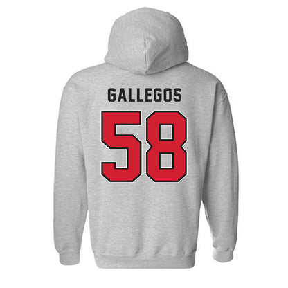 NWOSU - NCAA Football : Ivan Gallegos - Classic Shersey Hooded Sweatshirt-1