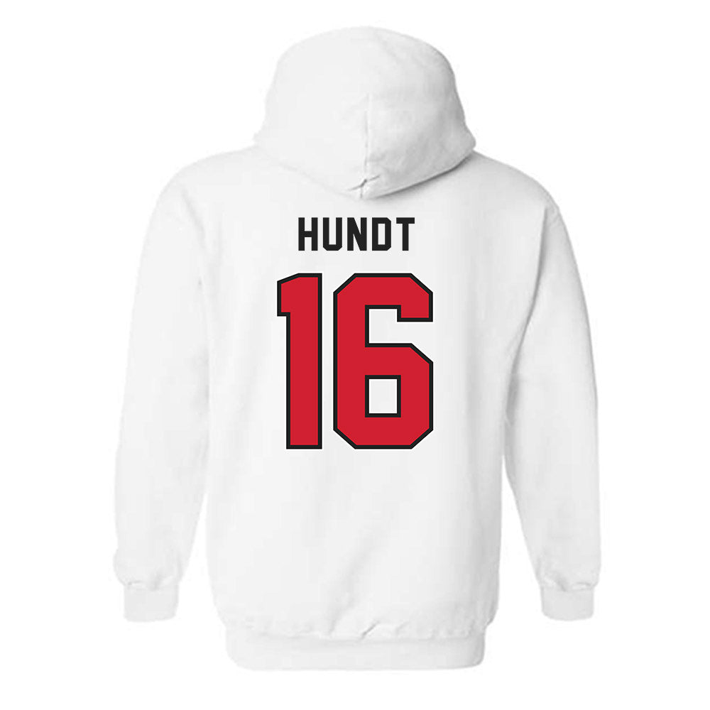 NWOSU - NCAA Women's Soccer : Madalyn Hundt - Classic Shersey Hooded Sweatshirt-1