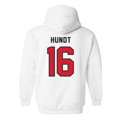 NWOSU - NCAA Women's Soccer : Madalyn Hundt - Classic Shersey Hooded Sweatshirt-1