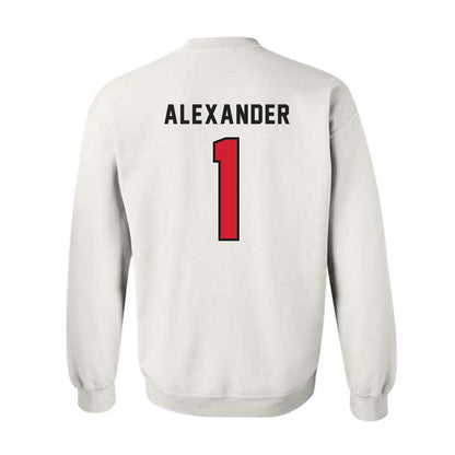 NWOSU - NCAA Men's Basketball : Max Alexander - Classic Shersey Crewneck Sweatshirt-1