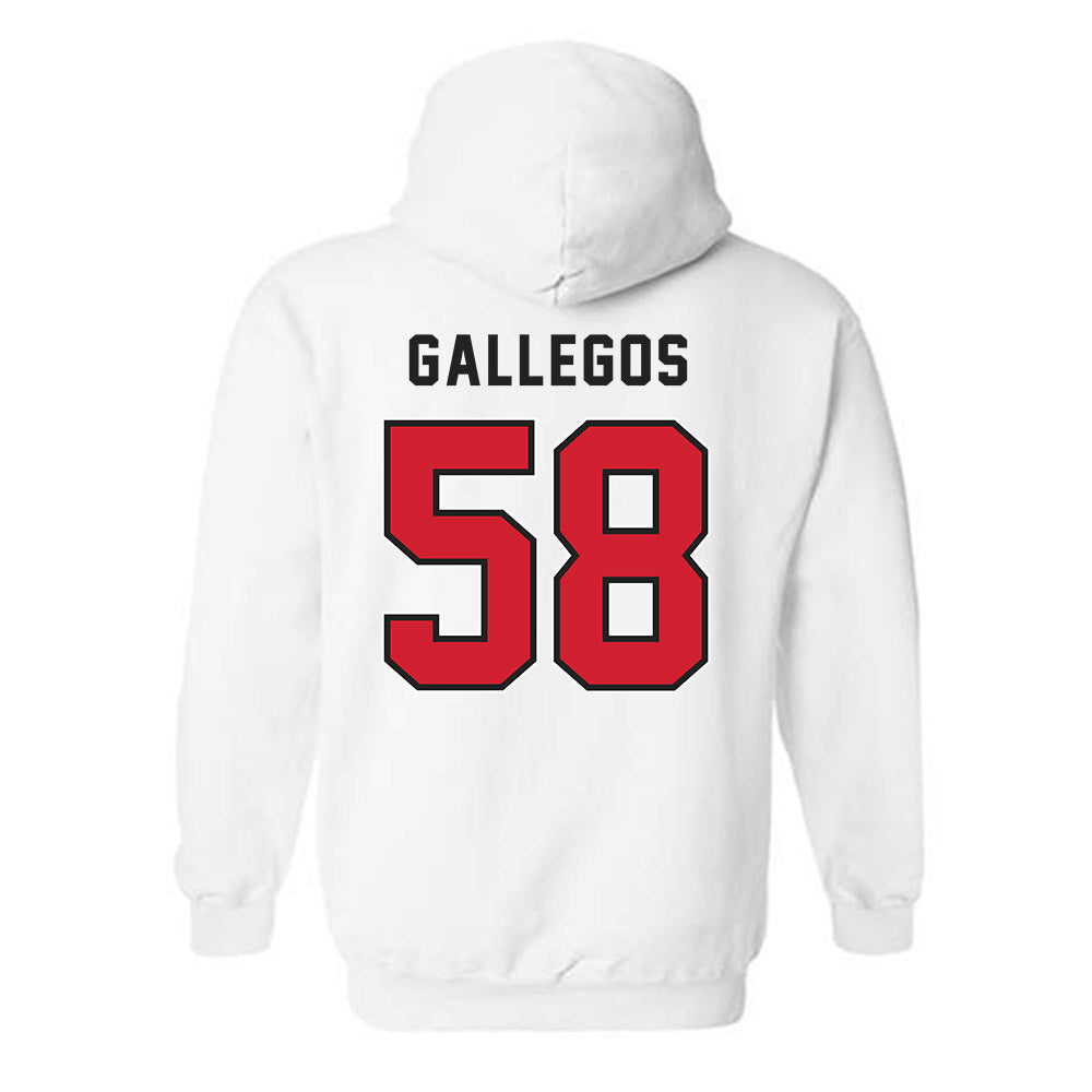 NWOSU - NCAA Football : Ivan Gallegos - Classic Shersey Hooded Sweatshirt-1