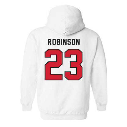 NWOSU - NCAA Women's Volleyball : Sabre Robinson - Classic Shersey Hooded Sweatshirt-1