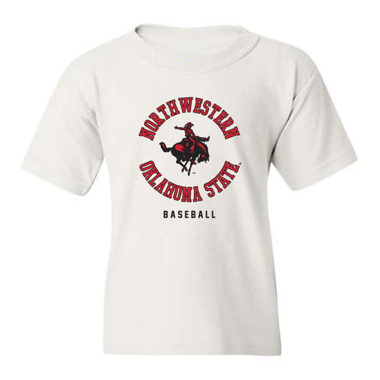 NWOSU - NCAA Baseball : Tanner Almond - Youth T-Shirt