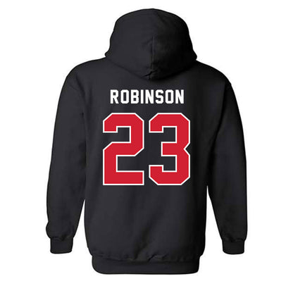 NWOSU - NCAA Women's Volleyball : Sabre Robinson - Hooded Sweatshirt-1