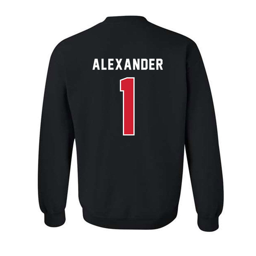 NWOSU - NCAA Men's Basketball : Max Alexander - Crewneck Sweatshirt-1