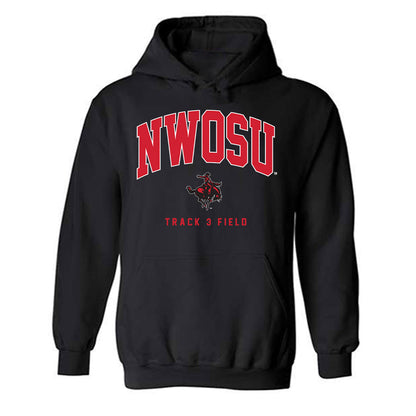 NWOSU - NCAA Men's Track & Field : Damarquos Green - Hooded Sweatshirt-0