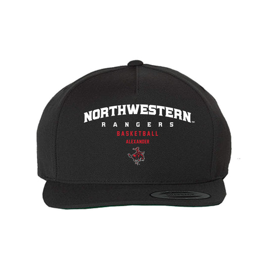 NWOSU - NCAA Men's Basketball : Max Alexander - Snapback Hat-0