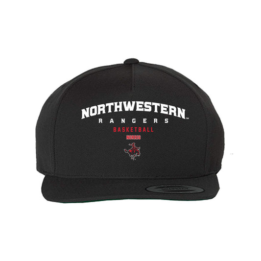 NWOSU - NCAA Men's Basketball : Justin Norris - Snapback Hat-0
