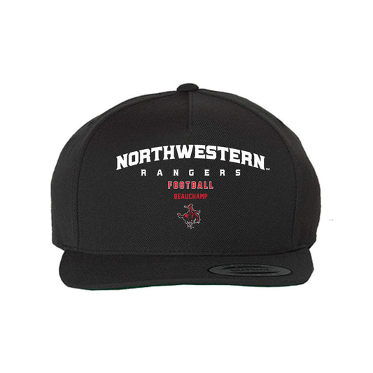 NWOSU - NCAA Football : Luke Beauchamp - Snapback Hat-0