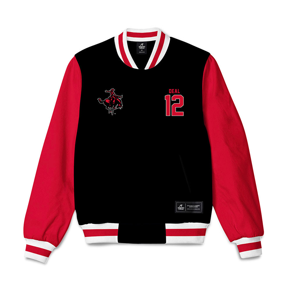NWOSU - NCAA Football : Caleb Deal - Bomber Jacket-0