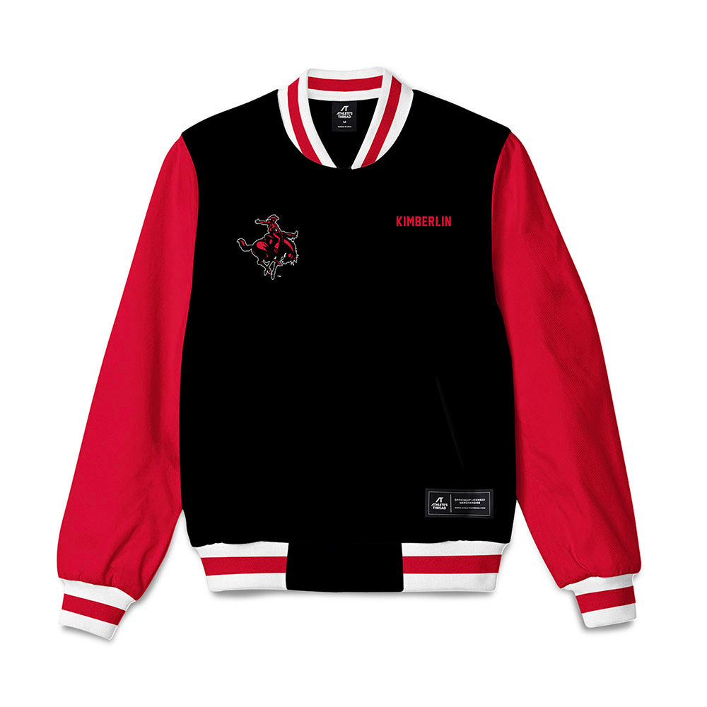 NWOSU - NCAA Men's Track & Field : Aiden Kimberlin - Bomber Jacket-0