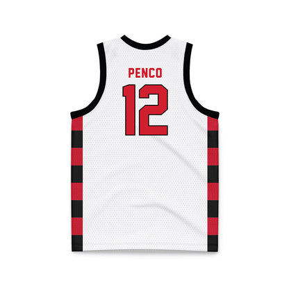 NWOSU - NCAA Men's Basketball : Kyler Penco - White Basketball Jersey-1
