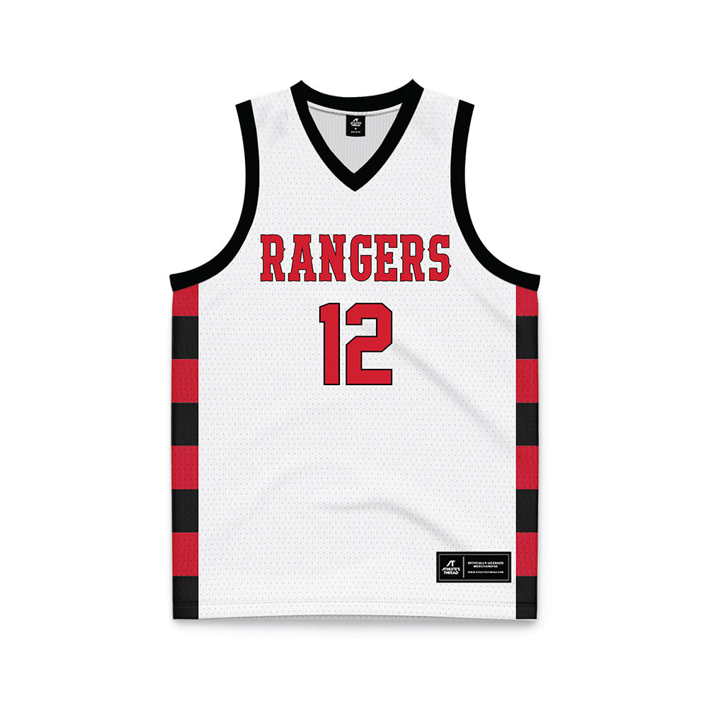 NWOSU - NCAA Men's Basketball : Kyler Penco - White Basketball Jersey-0