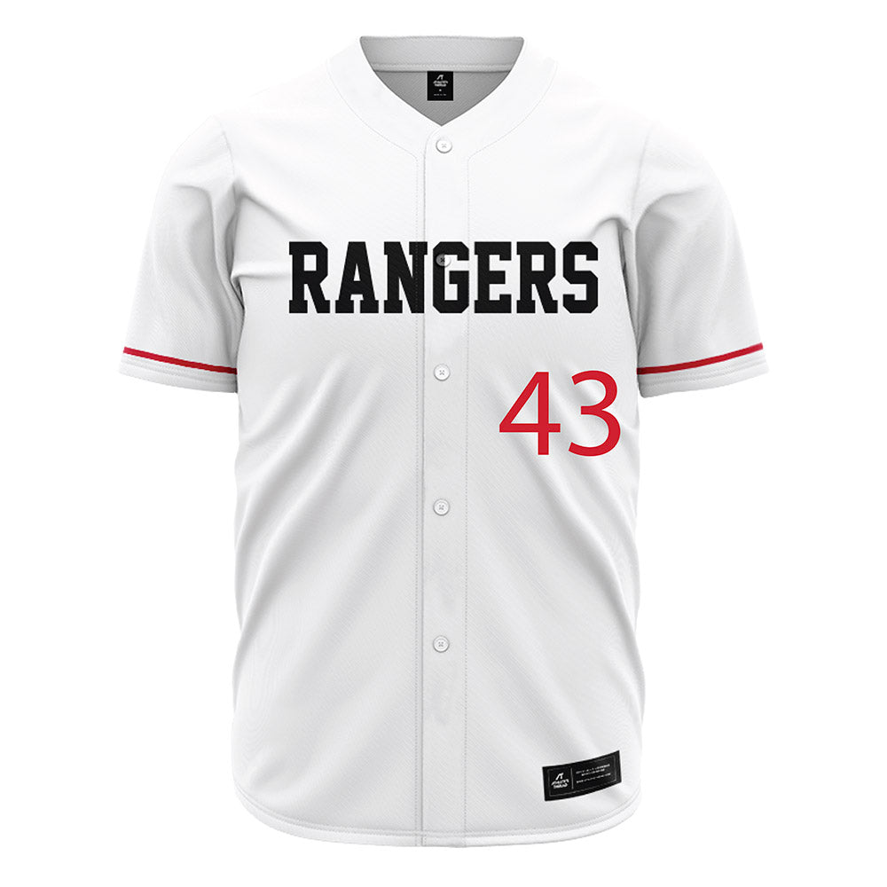 NWOSU - NCAA Baseball : Elias Herrera - white Jersey-0