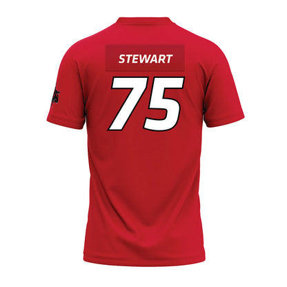 NWOSU - NCAA Football : Chase Stewart - Red Premium Football Jersey-1
